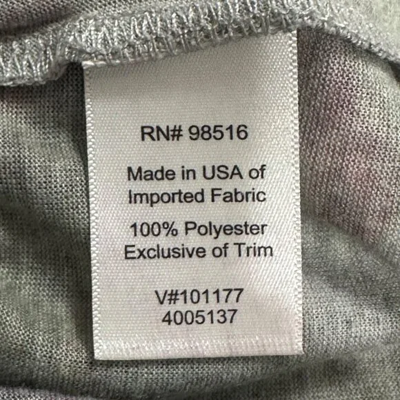 Coldwater Creek XL Sleeveless Dark Floral Lace Trim Top Boho Fairy Made In USA - Picture 4 of 7